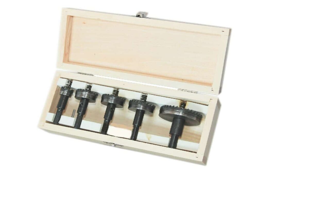 21205 JUEGO DE FRESAS 5 PIEZAS DIENTES DE CARBURO HSS 18 55 MM PARA CASETE DE HIERRO N