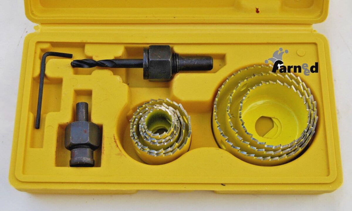 21361 CORTADORES SIERRA AGUJERO CORTADOR BROCA EN CAJA 11 PIEZAS DE MADERA PLACA DE YESO YA P