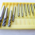 FRENAS 3 FLAUTAS HSS CABEZA PLANA 2 12 MM JUEGO DE 10 PIEZAS DE FRESA GIA