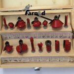 CORTADORES DE PANTÓGRAFO 15 PIEZAS PUNTA BROCAS DE FRESADO VERTICAL BORDES DE MADERA 8 MM