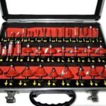 CORTADORES VÁSTAGO DE MADERA 6 MM X KIT DE MARCOS DE PANTÓGRAFO 35 CORTADOR EN ESTUCHE