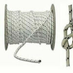 MT 10 METROS CUERDA NÁUTICA CUERDA CUERDA DE NYLON TRENZA MARINA ESPESOR MM 5