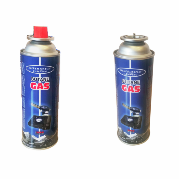 CARTUCHO DE GAS BUTANO LATA DE RECARGA 390ml HERBICIDA TÉRMICO COCINA ESTUFA CAMPING