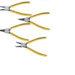 JUEGO DE 4 ALICATES QUE RETIENEN LOS AROS EXTERIORES INTERIORES PARA ENSANCHAR EL APRIETE SEEGER SEGER