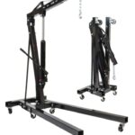 GRÚA HIDRÁULICA GRÚA PESCANTE 2000 KG PLEGABLE 20 Q TALLER MOTORES DE CABRA 2T 209A