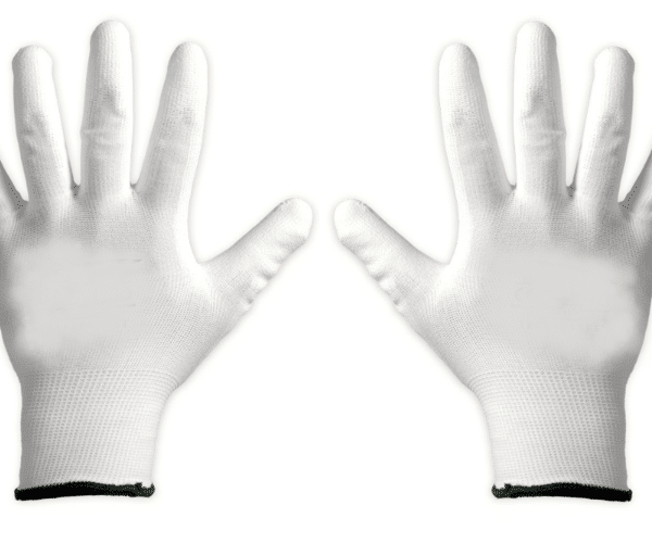 120 PARES GUANTES DE TRABAJO DE POLIURETANO PAR DE GUANTES BLANCO 01WW TALLA 10