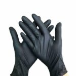 GUANTES DE NITRILO NEGRO GUANTE NEGRO 100 PIEZAS TALLER DE TRABAJO DE ALTA RESISTENCIA XL 196