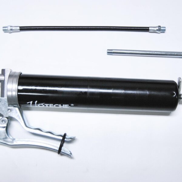 MANGUERA DE PISTOLA DE ENGRASE DE PALANCA CON UNA SOLA MANO Y CABEZAL DE BOMBA DE ENGRASE MANUAL 500cc 166