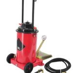 Pistola de engrase neumática barril de aire 12 lt pistola tanque de grasa ruedas de pedal 242aw