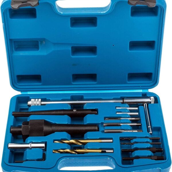 KIT DE REPARACIÓN DE BUJÍAS BUJÍAS INCANDESCENTES ROTAS 16 PIEZAS ROSCAS DE COCHE sgpr sa