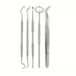 HIGIENE DENTAL SARRO KIT DE LIMPIEZA DENTAL RASPADOR DE ESPEJO CUIDADO BUCAL 5 PIEZAS