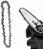 HOJA DE MOTOSIERRA CADENA MOTOSIERRA ELÉCTRICA BATERÍA 8" 20 CM BARRA 48 ESLABONES