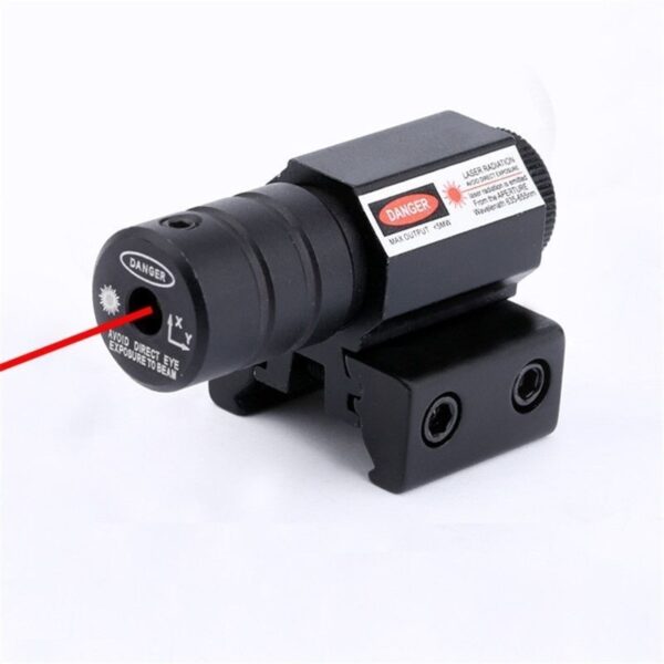PUNTERO LÁSER DE PUNTO ROJO MIRA DE CAZA MIRA 100 M