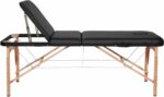 CAMA DE MASAJE MASAJES PARA FISIOTERAPIA ESTETICISTA 3 ZONAS MADERA Y ACERO 470