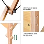 CAMA DE MASAJE MASAJES PARA FISIOTERAPIA ESTETICISTA 3 ZONAS MADERA Y ACERO 470