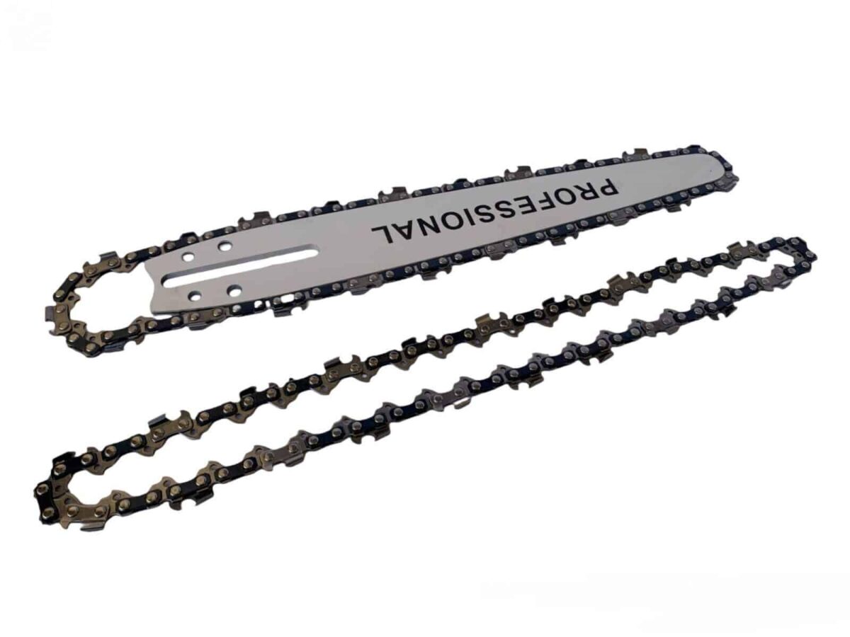 HOJA DE TRINCHAR PUNTIAGUDA 25 CM DOBLE CADENA REPUESTO MOTOSIERRA MOTOSIERRA CIRUELA PODA 779ox