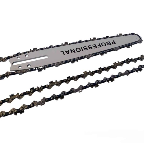 HOJA DE TRINCHAR PUNTIAGUDA 25 CM DOBLE CADENA REPUESTO MOTOSIERRA MOTOSIERRA CIRUELA PODA 779ox