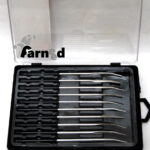 LIMAS DE DIAMANTE CURVO 10 PIEZAS BGS 1921 140x3mm