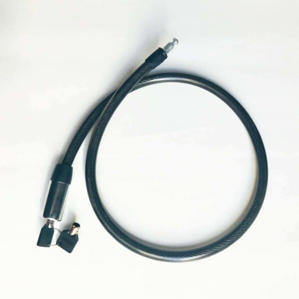 CANDADO CADENA CADENA BICICLETA MOTO SCOOTER LLAVES SEGURIDAD HIERRO NEGRO 649