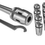 MANDRIL DE PINZA DE TORNO DE FRESADO CM3 CON 8 SOPORTES DE PINZA MT3