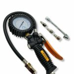 MANÓMETRO DE AIRE COMPRIMIDO PRESIÓN DE NEUMÁTICOS 12 BAR PISTOLA DE INFLADO DE NEUMÁTICOS 784ho