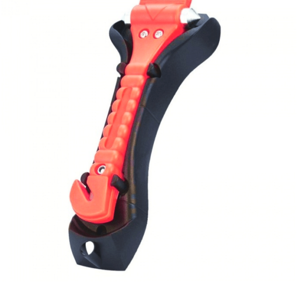 MARTILLO DE EMERGENCIA ROMPECRISTALES ROMPECRISTALES CORTADOR DE CORREAS DE SEGURIDAD PARA COCHE 073
