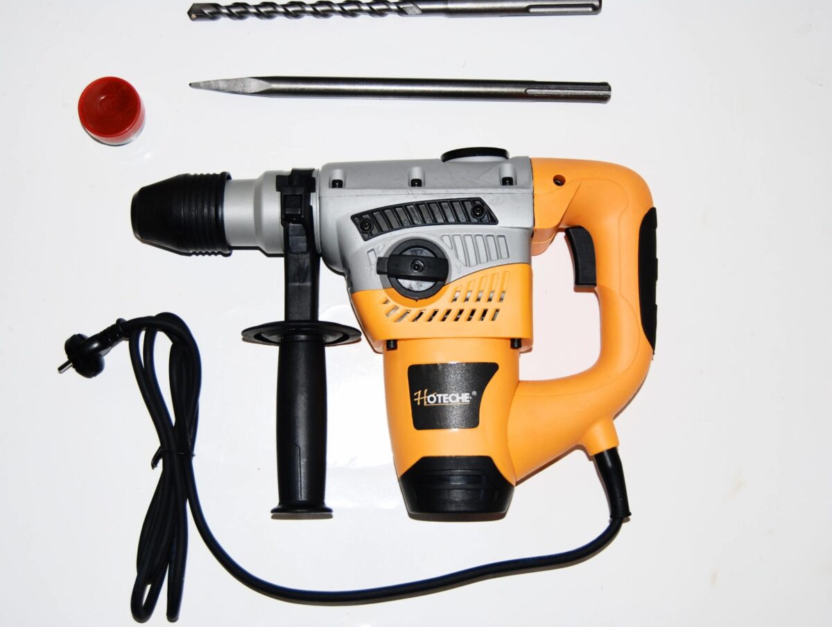 MARTILLO PERFORADOR MARTILLO DEMOLEDOR SDS MAX 2 FUNCIONES 1050 WATT 40 mm