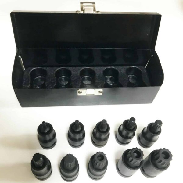 JUEGO DE LLAVES DE VASO XZN IMPACT Socket M4 M18 DESTORNILLADOR DE 1/2" 997 SK