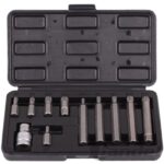 MILLERIGHE XZN CAJA DE PLÁSTICO 11 PIEZAS LLAVES 1/2 M5 M12 LLAVES BGS 5030