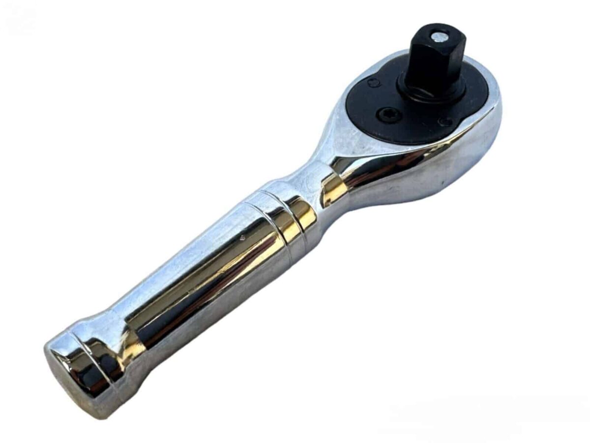 18596 MINI LLAVE DE TRINQUETE NANO SHORT 1/2 REVERSIBLE CROMO VANADIO ACERO 700X