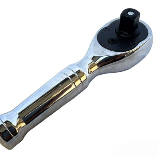 MINI LLAVE DE TRINQUETE NANO SHORT 1/2 REVERSIBLE CROMO VANADIO ACERO 700X