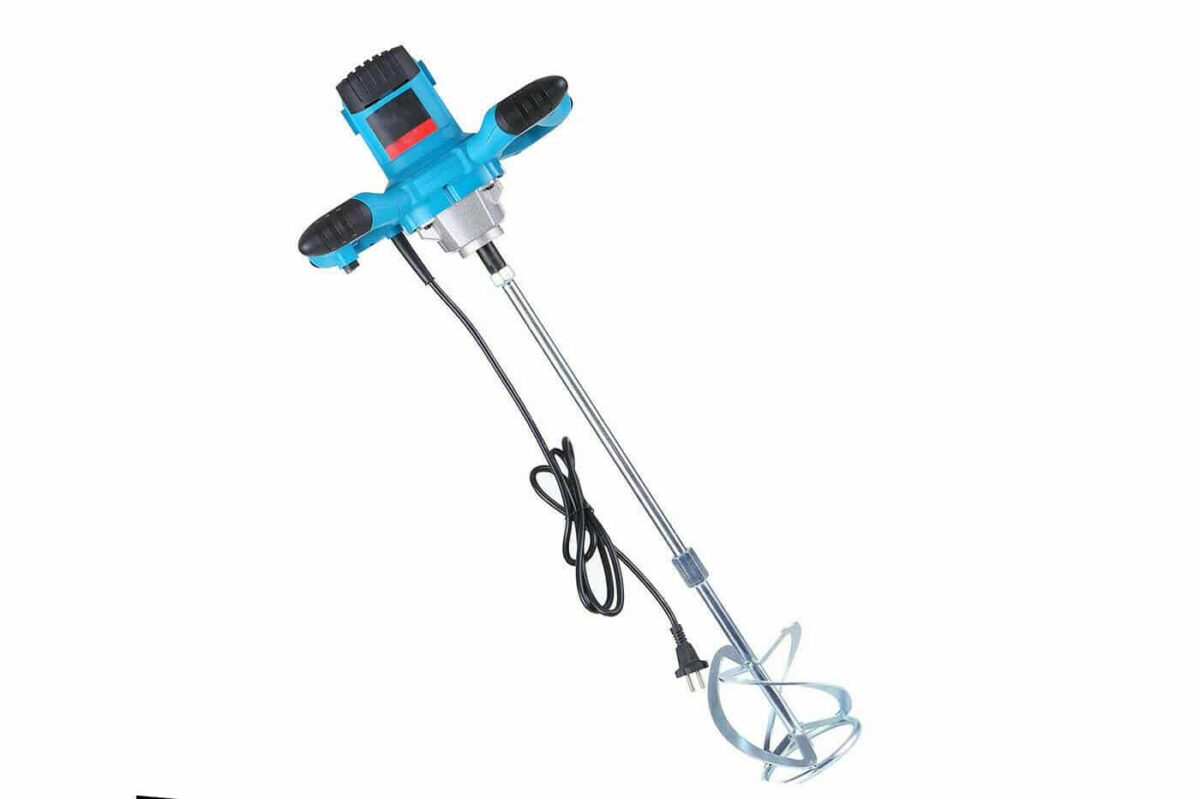 20895 TALADRO MEZCLADOR MORTERO CEMENTO COLA DE YESO 1100 W BATIDOR