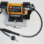 200W MUELA ABRASIVA DE BANCO DE PIEDRA 75 MM CEPILLO DE EXTENSIÓN FLEXIBLE MUELA ABRASIVA DRIMEL