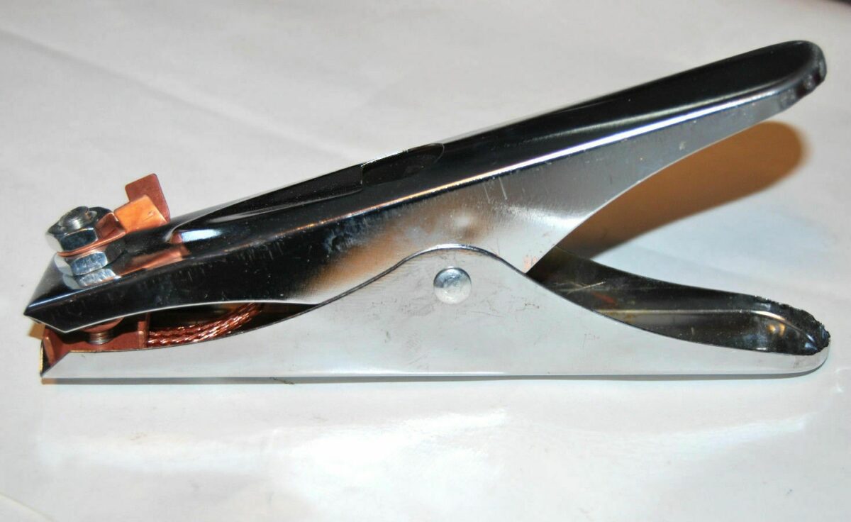 21521 PINZA DE SUJECIÓN PARA MÁQUINAS DE SOLDADURA ACTUALES DE HASTA 300 A DE SOLDADURA