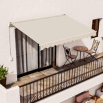 TOLDO MOTORIZADO INCLINACIÓN FIJA BALCÓN BEIGE 300 x 200 CM 805VE