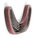 CORREAS ABRASIVAS PARA LIJADORA ELÉCTRICA 13x457MM GRIT 40 60 80 120 5PCS