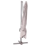 SOMBRILLA CON JARDÍN DE BRAZOS 3x4 mt CENADOR DESCENTRALIZADO CRUDO 266V