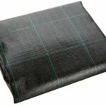 LÁMINA DE ACOLCHADO NEGRO A CUADROSROJO VERDE POLIPROPILENO ANTICORREA MT 25 X 2 mt H