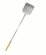 PALA PARA PIZZA HORNO DE LEÑA ACERO INOXIDABLE RECTANGULAR 33x29 CM MANGO 170 CM T520