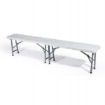 BANCO DE ASIENTO PLEGABLE 183CM CERVECERÍA MARINA PORTÁTIL AL AIRE LIBRE 178