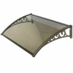 TOLDO TOLDO POLICARBONATO TECHO COMPACTO DE PLEXIGLÁS 120x100 cm MARR 570