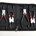 ALICATES SEEGER 4 PIEZAS ANILLOS DE RETENCIÓN 330mm INTERIOR EXTERIOR ENSANCHAR APRETAR 364