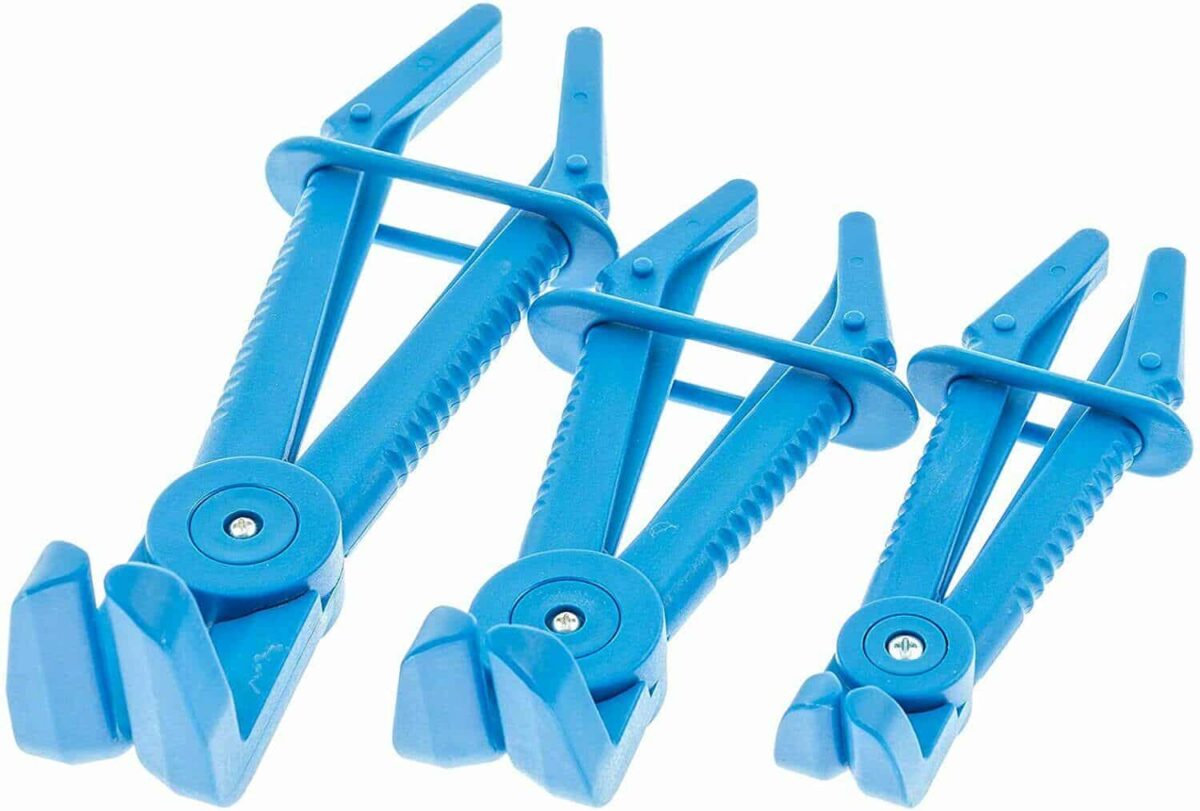 JUEGO DE 3 ABRAZADERAS DE MANGUERA ABRAZADERAS DE MANGUERA MANGUERAS REFRIGERACIÓN DE FRENOS 90° 867SA