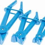 JUEGO DE 3 ABRAZADERAS DE MANGUERA ABRAZADERAS DE MANGUERA MANGUERAS REFRIGERACIÓN DE FRENOS 90° 867SA