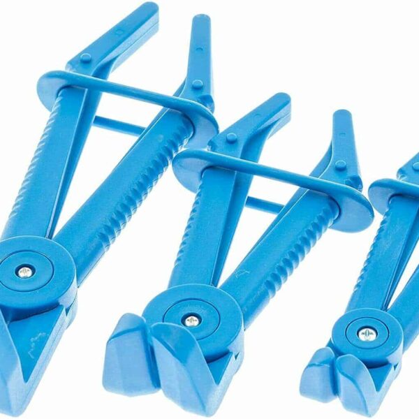 JUEGO DE 3 ABRAZADERAS DE MANGUERA ABRAZADERAS DE MANGUERA MANGUERAS REFRIGERACIÓN DE FRENOS 90° 867SA