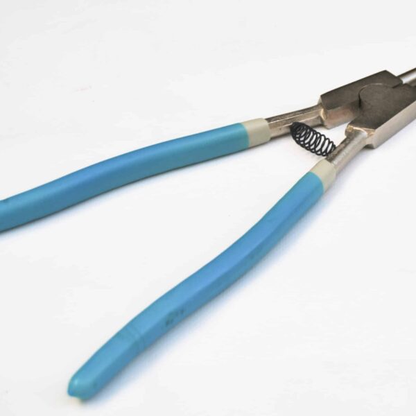 ALICATES ABRAZADERAS SEEGER TOPES ANILLOS EXTERIORES 330 mm ABIERTO ENSANCHAR CURVA SIMPLE