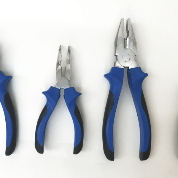 JUEGO DE 4 PINZAS PINZAS TENAZAS RECTAS CURVAS 45 GRADOS 150 200 MM 527 SK