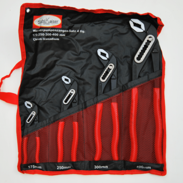 JUEGO DE ALICATES POLIGRIP 4 PIEZAS PARROT 175 250 300 400 mm PLICS PRO+ 667