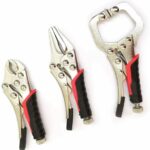 Juego de pinzas de 3 piezas Mini abrazaderas de bloqueo Abrazadera de soldadura automática