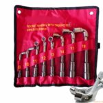 JUEGO DE LLAVES DE TUBO 8 PIEZAS EN ACERO CAJA 8-19mm 398XI